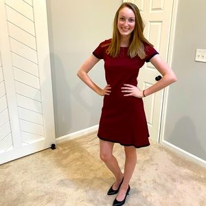 JCREW summer dress - size 4 - short sleeve - mini